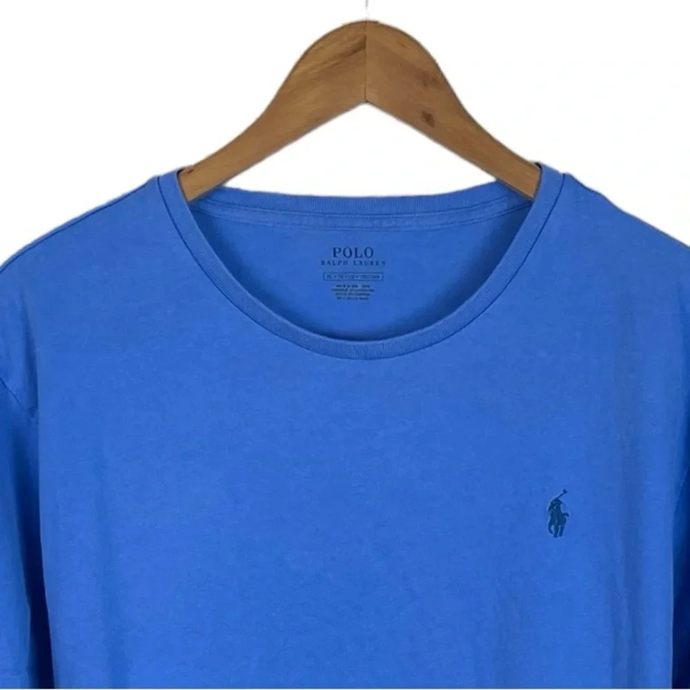 TS397 Mens Polo Ralph Lauren Designer Preppy Logo T Shirt XL